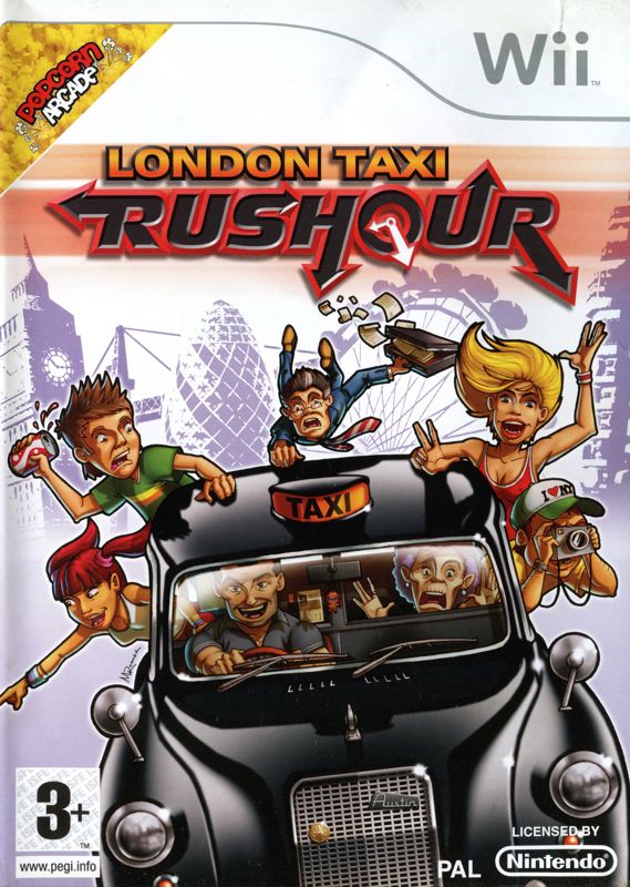 London Taxi Rush Hour box art for Wii